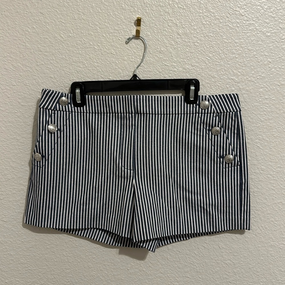 Loft. The Riviera Short. Size 12 Petite. Striped.